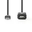 Nedis CCCGL60EXTBK200 aktív USB hosszabító, 20m