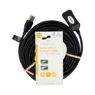 Nedis CCGL60EXTBK100 aktív USB hosszabító, 10m