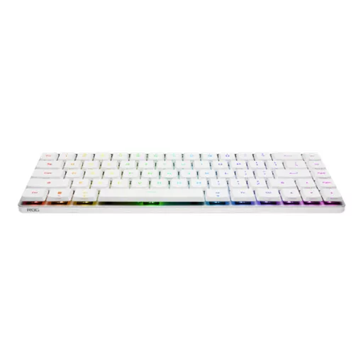 ASUS Vezetékes / Vezeték Nélküli ROG FALCHION RX Low Profile USB, Fehér