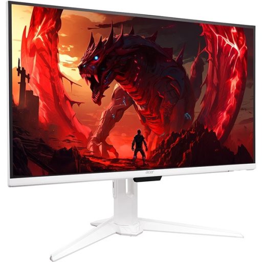 ACER GAMING IPS Nitro Monitor GA271UPwmipruxw 27", 16:9 QHD, 180Hz, 1ms, 250nits, Smart, HDMI, DP, Type-C, USB,MM, fehér