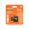 ADATA Memóriakártya MicroSDXC 64GB + Adapter SPEED PLUS UHS-I U3 (160/140)