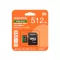 ADATA Memóriakártya MicroSDXC 512GB + Adapter SPEED PLUS UHS-I U3 (180/160)