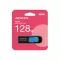 ADATA Pendrive 128GB, UV128 USB 3.2, Fekete-kék