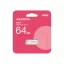 ADATA Pendrive 64GB, UR350 USB 3.2, fémházas, barna
