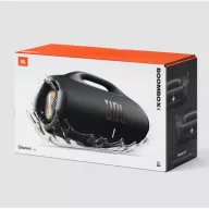   JBL BOOMBOX 4 hordozható bluetooth hangszóró, vízálló, porálló, 34 óra lejátszási idő, AI Sound Boost, fekete