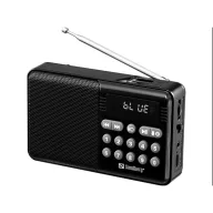   SANDBERG Speaker Radio FM + BT recharge, MP3 playable from USB or TF-Card, Super Small, 5 év garancia