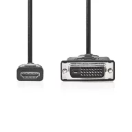   Nedis CCGL34800BK30 HDMI - DVI-D 24+1p kábel, 1080p, hossz 3m