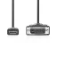 Nedis CCGL34800BK30 HDMI - DVI-D 24+1p kábel, 1080p, hossz 3m