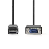 Nedis CCGL37301BK20 VGA -  Displayport kábel 1080p, 2m
