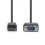 Nedis CCGL37301BK20 VGA -  Displayport kábel 1080p, 2m