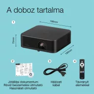   EPSON Projektor - Lifestudio Pop – EF-62B (3LCD, 1920x1080, 16:9, 700 AL, 5 000 000:1, HDMI/USB/WiFi)