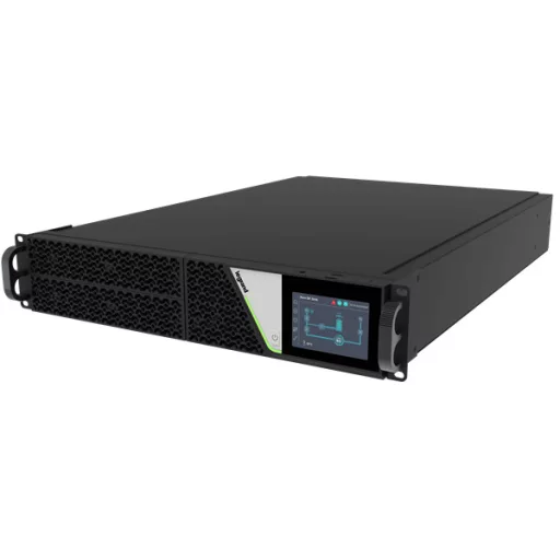 LEGRAND KEOR DK UPS, 3000VA 2U-640mm BEM: C20 KIM: 6xC13+1xC19 online kettős konverziós szünetmentes rack/torony(UPS)