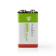 Nedis BANM9HF91B, 6LR61 NIMH akku 8,4V 250mAh, 1db/csomag