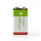 Nedis BANM9HF91B, 6LR61 NIMH akku 8,4V 250mAh, 1db/csomag