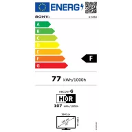   SONY Bravia 3 K55S35B.CEI 55"/139cm Direct LED 4K, Ultra HD, Google TV, Smart televízió, 3840×2160, 4xHDMI/2xUSB/WIFI