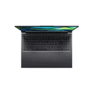   ACER Aspire A16-71M-77CC, 16" WUXGA, OLED, Intel Core Ultra 7 155H, 16GB, 1TB SSD, UMA, DOS, acélszürke