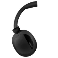   LOGILINK BT 6.0 Sound Wave Headset, ANC, 3.5 mm AUX, 15-hour battery life, Black