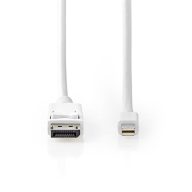   Nedis CCGB37404WT20 DisplayPort 1.4 kábel, displayport dugó - mini display port dugó, 8K@60Hz, 2m
