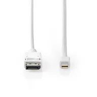   Nedis CCGB37404WT20 DisplayPort 1.4 kábel, displayport dugó - mini display port dugó, 8K@60Hz, 2m