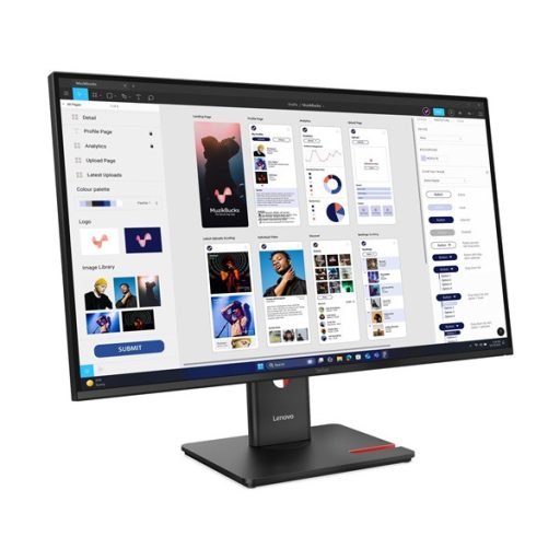 LENOVO Monitor - ThinkVision T32UD-40, 31.5" UHD 3840x2160 IPS,16:9, 1500:1, 350cd/m2, 4ms, USB A-C, DP, HDMI, RJ45