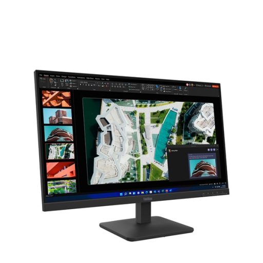 LENOVO Monitor - ThinkVision S27-4e, 27" FHD 1920x1080 IPS, 16:9, 1500:1, 300cd/m2, 4ms, HDMI, VGA