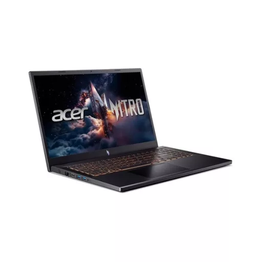 ACER Nitro ANV15-52-54JJ, 15.6" FHD IPS, Intel Core 5 210H, 16GB, 1TB SSD, GeForce RTX 5050, DOS, fekete