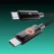 AVAX Töltőkábel, USB-C - USB-C, Fonott, 60W, 1 méter, szürke