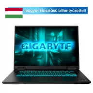   GIGABYTE GAMING A16 3TH 16" WUXGA (165Hz), AMD Ryzen 7 260 (8C/5.1Ghz), 16GB, 1TB SSD, RTX 5050, Magyar billentyű