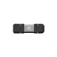 SILICON POWER Pendrive 128GB, Mobile - C51 OTG USB 3.2 Gen1/Type-C, Szürke