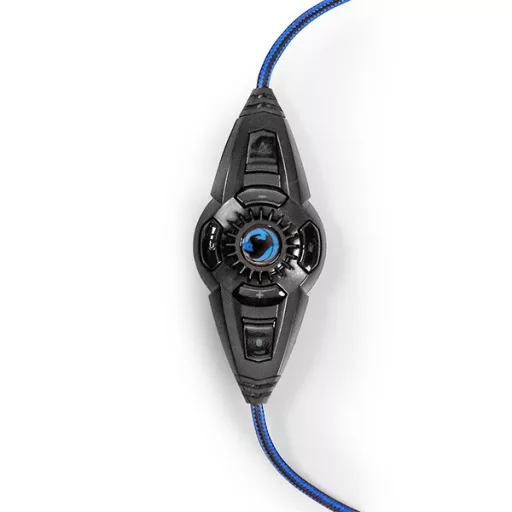 Nedis GHST500BK USB gamer headset, 7.1 térhatás, LED világítás, 2,1m kábel
