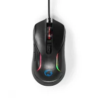   Nedis GCK51110BKUS gamer 5 az 1-ben készlet, Angol Billentyűzet, Headset, Egér, Egérpad és adapter kábel, QWERTY
