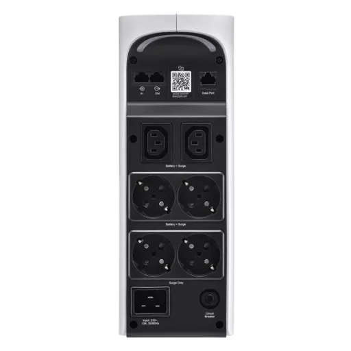 APC Back-UPS Pro Gaming, BGM2200 UPS, 2200VA/1320W, 4xSchuko 2xC13, LINE-INTERACTIVE szünetmentes,színusz,AVR,RGB, fehér