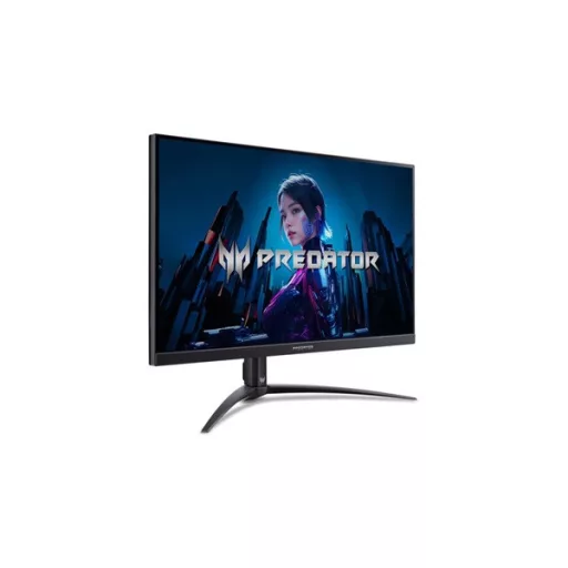 ACER GAMING IPS Predator Monitor XB323QKV4bmiiprx 31.5", 16:9 UHD, 160Hz, FreeSync, 1ms, 250nits, 2xHDMI, DP, MM, fekete