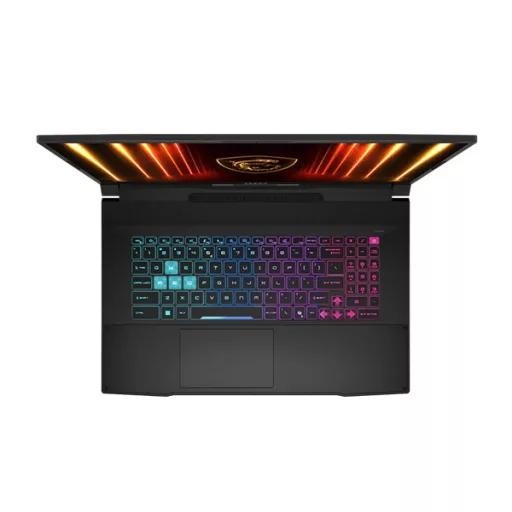 MSI Gaming NB Katana 17 HX B14WGK-073, 17,3" QHD 165Hz, i9-14900HX, 32GB, 1TB M.2, RTX 5070 8GB, NOOS, Fekete