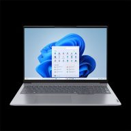   LENOVO ThinkBook 16 G7 ARP, 16.0" WUXGA, AMD Ryzen 5 7535HS (4.55GHz), 16GB, 512GB SSD, NoOS, Arctic Grey