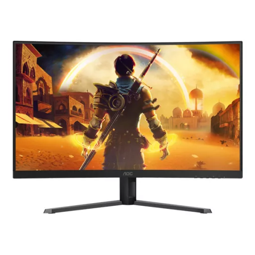 AOC Ívelt VA Gaming 260 Hz monitor 31,5" C32G42ZE 1920x1080, 16:9, 300cd/m2, 4ms, HDMI/DisplayPort, áll.mag.