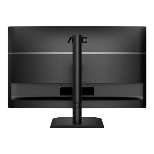 AOC IPS monitor 27" Q27E4U 2560x1440, 16:9, 350cd/m2, 4ms, HDMI/DisplayPort/4xUSB, hangszóró, 120 Hz, áll.mag., pivot