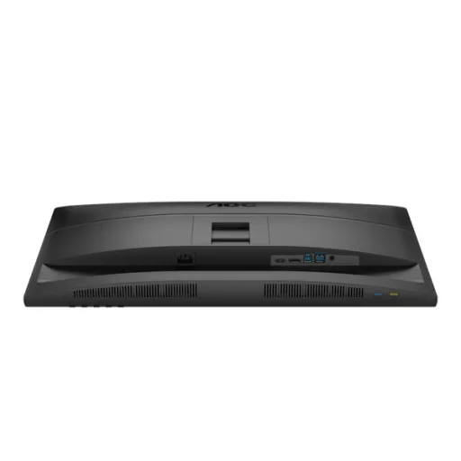 AOC IPS monitor 27" Q27E4U 2560x1440, 16:9, 350cd/m2, 4ms, HDMI/DisplayPort/4xUSB, hangszóró, 120 Hz, áll.mag., pivot