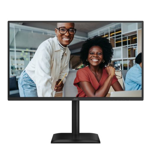 AOC IPS monitor 27" 27E4U 1920x1080, 16:9, 300cd/m2, 4ms, VGA/HDMI/USB, hangszóró, 120 Hz, áll.mag., pivot