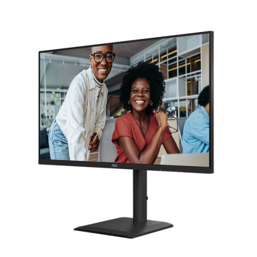 AOC IPS monitor 31,5"Q32E4U, 2560x1440,16:9, 350cd/m2, 4ms, DisplayPort/2xHDMI/4xUSB-A/1xUSB-B, hangszóró,áll.mag.,pivot
