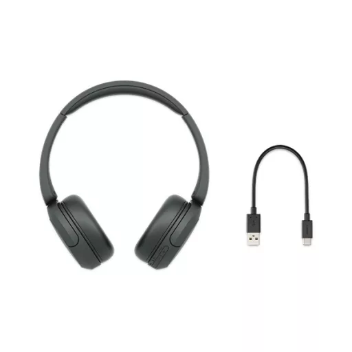 SONY WHCH520B.CE7 Vezeték nélküli Fejhallgató, Fekete