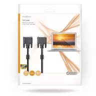 Nedis CCGP32001BK30 DVI-D 24+1p kábel, 2560x1600, hossz 3m