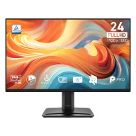   MSI Monitor Business PRO MP245 E14VL 23,8" FHD 1920x1080, VA, 16:9, 144Hz, 4000:1, 1ms, HDMI, VGA, Black