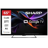   SHARP 65HR7265E 65"/164cm 4K UHD QLED Google TV, 144 Hz, 3840x2160, 4xHDMI/2xUSB