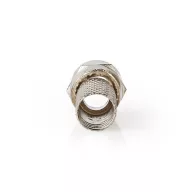   Nedis CSVC41908ME F csatlakozó, kábelbemeneti átmérő: 7,5 mm, 75 Ohm, 25 db/csomag