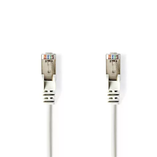 Nedis CCGB85121WT50  SF/UTP Cat5e patch kábel, RJ45, 10/100/1000 Mbit/s, hossz 5m