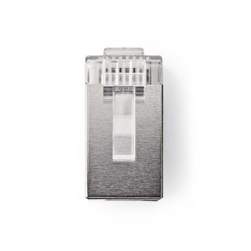 Nedis CCGB89302ME tömör kábelre, UTP RJ45 CAT5 csatlakozó dugó, szerelhető, aranyozott, 10db/csomag