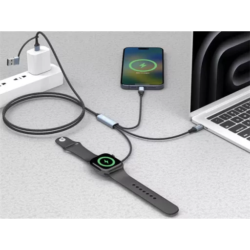 SANDBERG 3in1 Travel Charge Cable 100W
