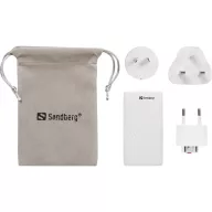 SANDBERG 4in1 TravelCharger 2xUSB-C 65W