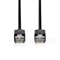   Nedis CCBW85100AT150 UTP Cat5e patch kábel, LSZH, RJ45, 10/100/1000 Mbit/s, hossz 15m, fekete